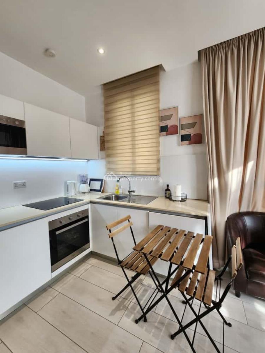 Furnished 1 Bedroom Apartment with Swimming Pool, Cantonments, Accra, Mini Flat for Rent
