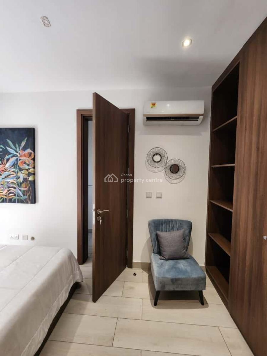 Furnished 1 Bedroom Apartment with Swimming Pool, Cantonments, Accra, Mini Flat for Rent
