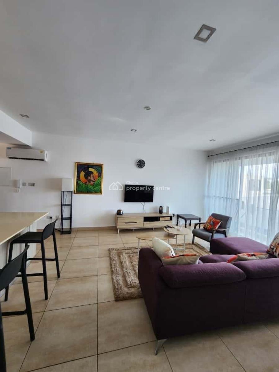 Furnished 2 Bedroom Apartment with Swimming Pool, Cantonments, Accra, Apartment for Rent