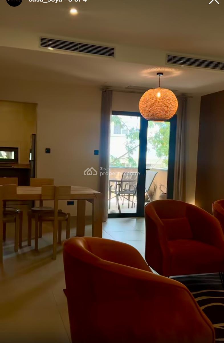 Furnished 2 Bedroom Apartment in a Gated Community with Pool and Gym, Cantonments, Accra, Apartment for Rent