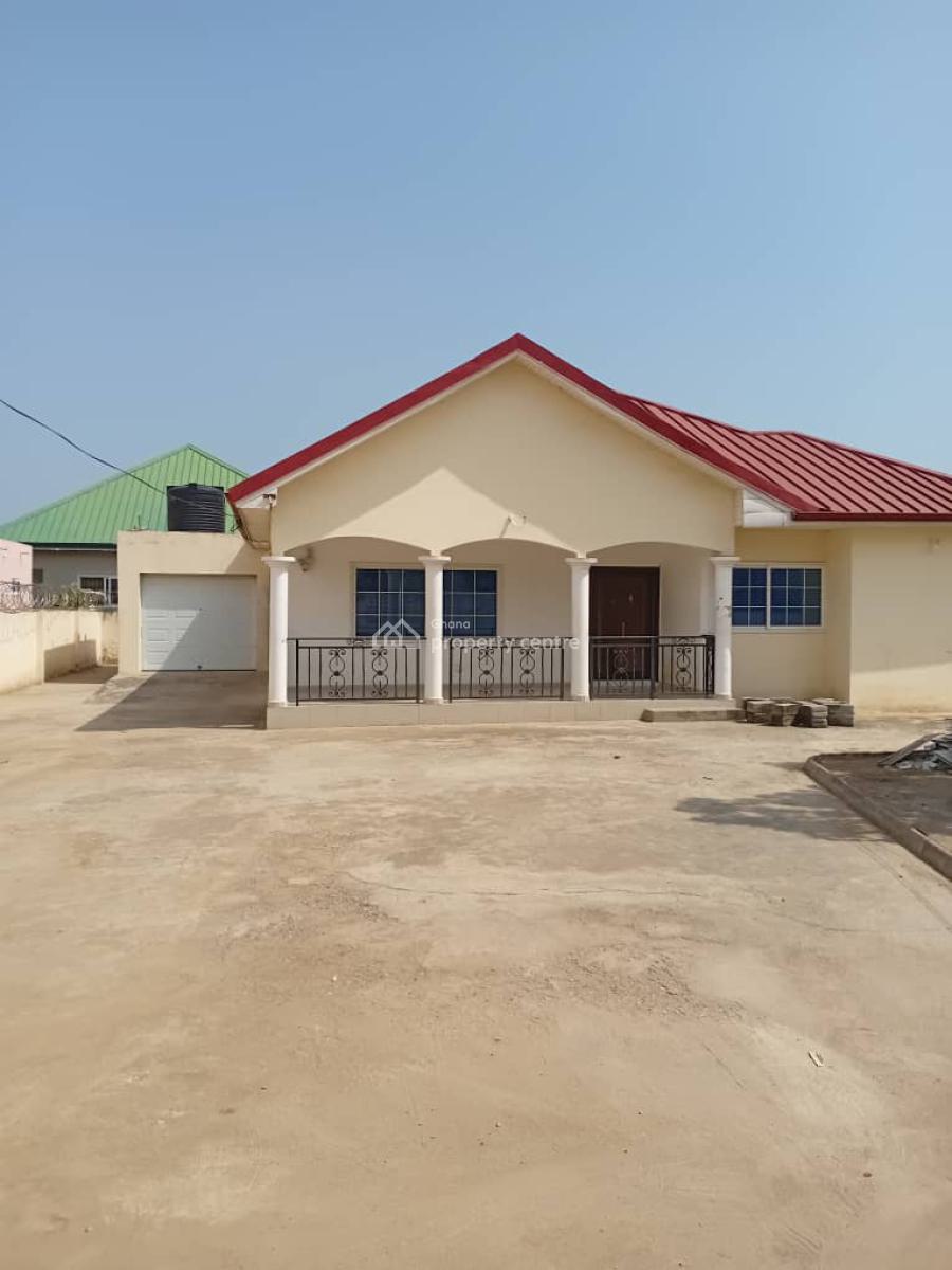 New 3 Master Bedrooms House, Millennium City, Kasoa, Awutu-senya East, Central Region, Detached Bungalow for Sale