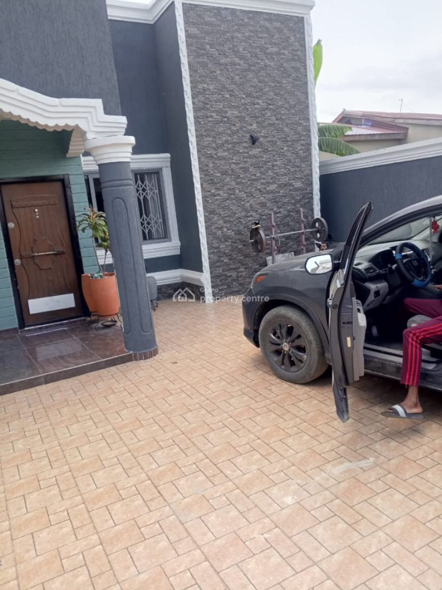 Furnished 3 Master Bedrooms House, Millennium City, Nyanyano Road, Kasoa, Awutu-senya East, Central Region, Detached Bungalow for Sale