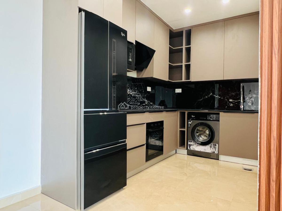 Furnished 1 Bedroom Apartment with Swimming Pool, Gym, and Lounge, Osu, Accra, Mini Flat for Rent