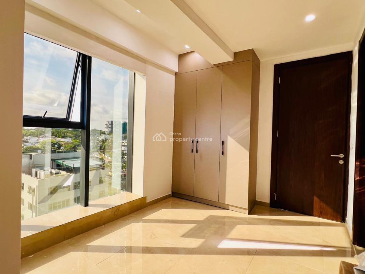 Furnished 1 Bedroom Apartment with Swimming Pool, Gym, and Lounge, Osu, Accra, Mini Flat for Rent