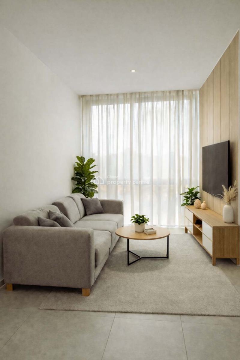 One Bedroom Apartment with Swimming Pool and Gym, Roman Ridge, Accra, Mini Flat for Sale