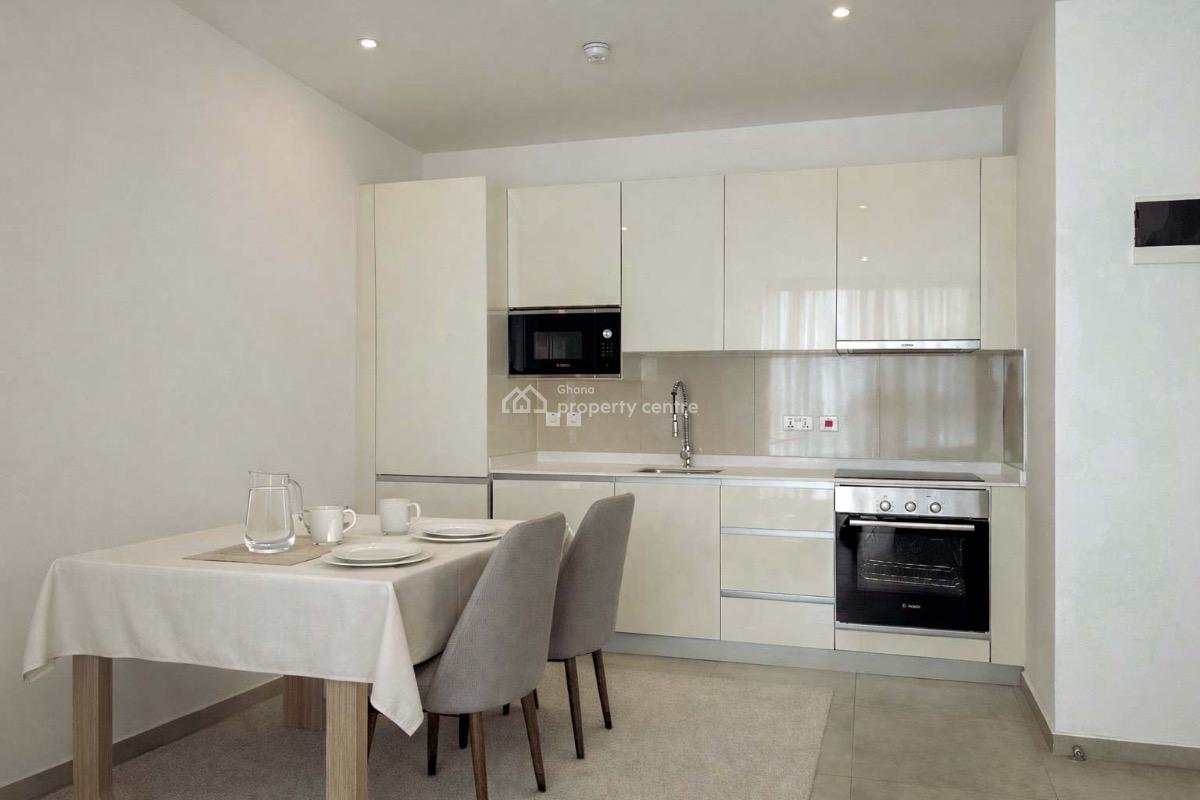 One Bedroom Apartment with Swimming Pool and Gym, Roman Ridge, Accra, Mini Flat for Sale