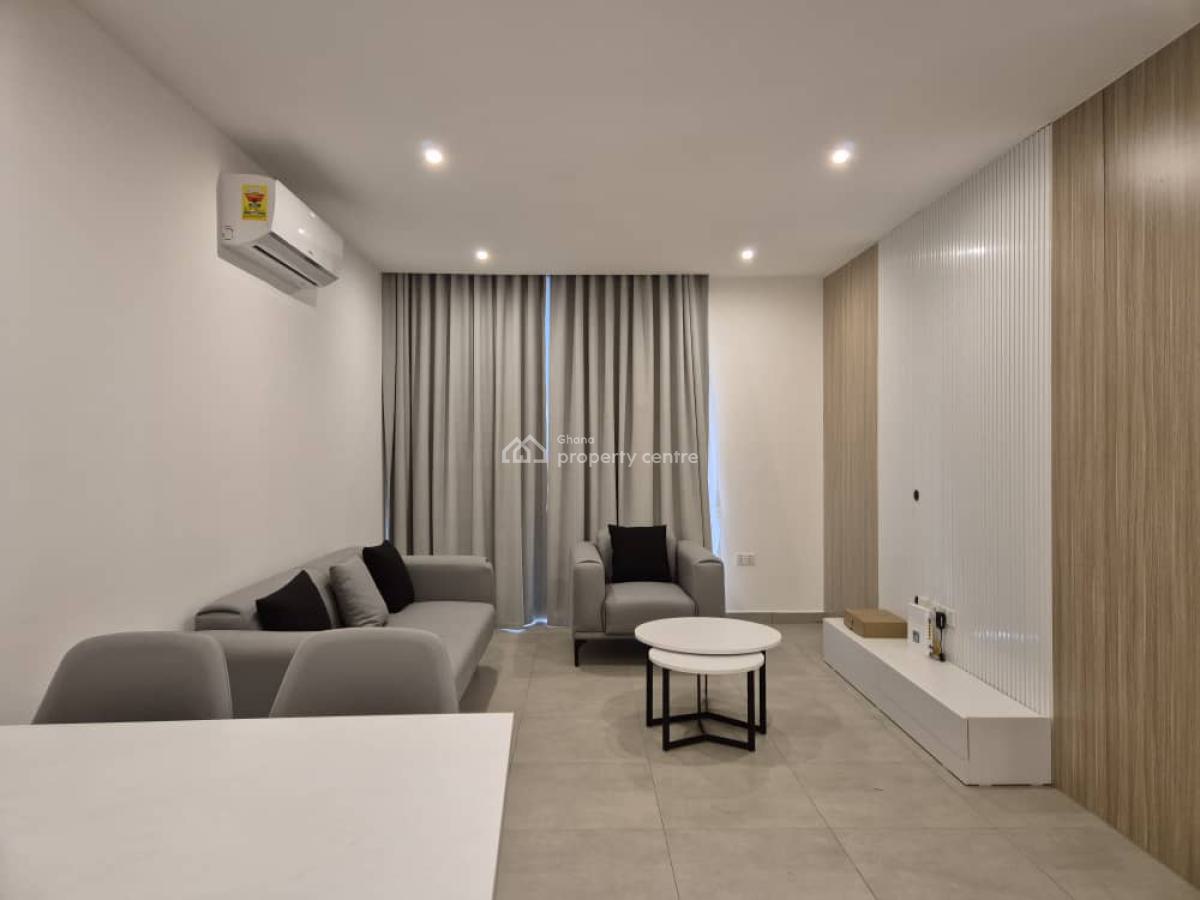 1 Bedroom Apartment with Private Study, Swimming Pool and Gym, Roman Ridge, Accra, Mini Flat for Sale