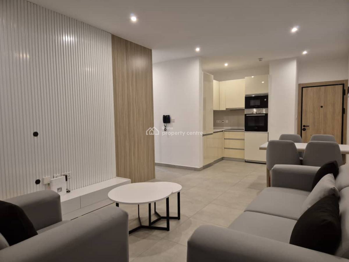 1 Bedroom Apartment with Private Study, Swimming Pool and Gym, Roman Ridge, Accra, Mini Flat for Sale
