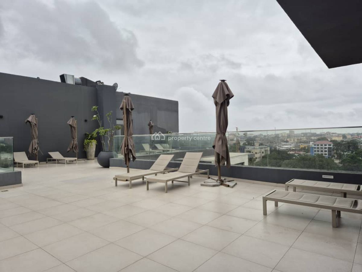 1 Bedroom Apartment with Private Study, Swimming Pool and Gym, Roman Ridge, Accra, Mini Flat for Sale