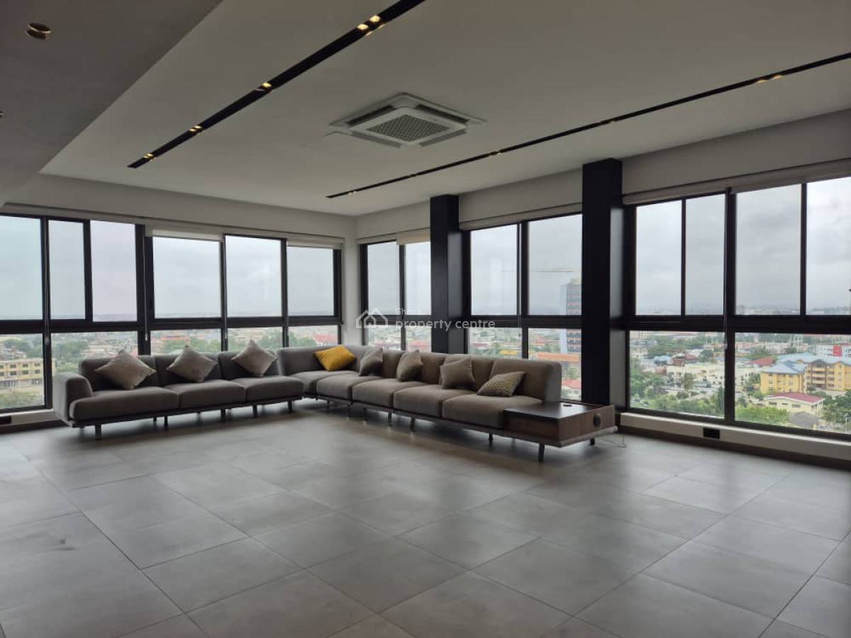 1 Bedroom Apartment with Private Study, Swimming Pool and Gym, Roman Ridge, Accra, Mini Flat for Sale