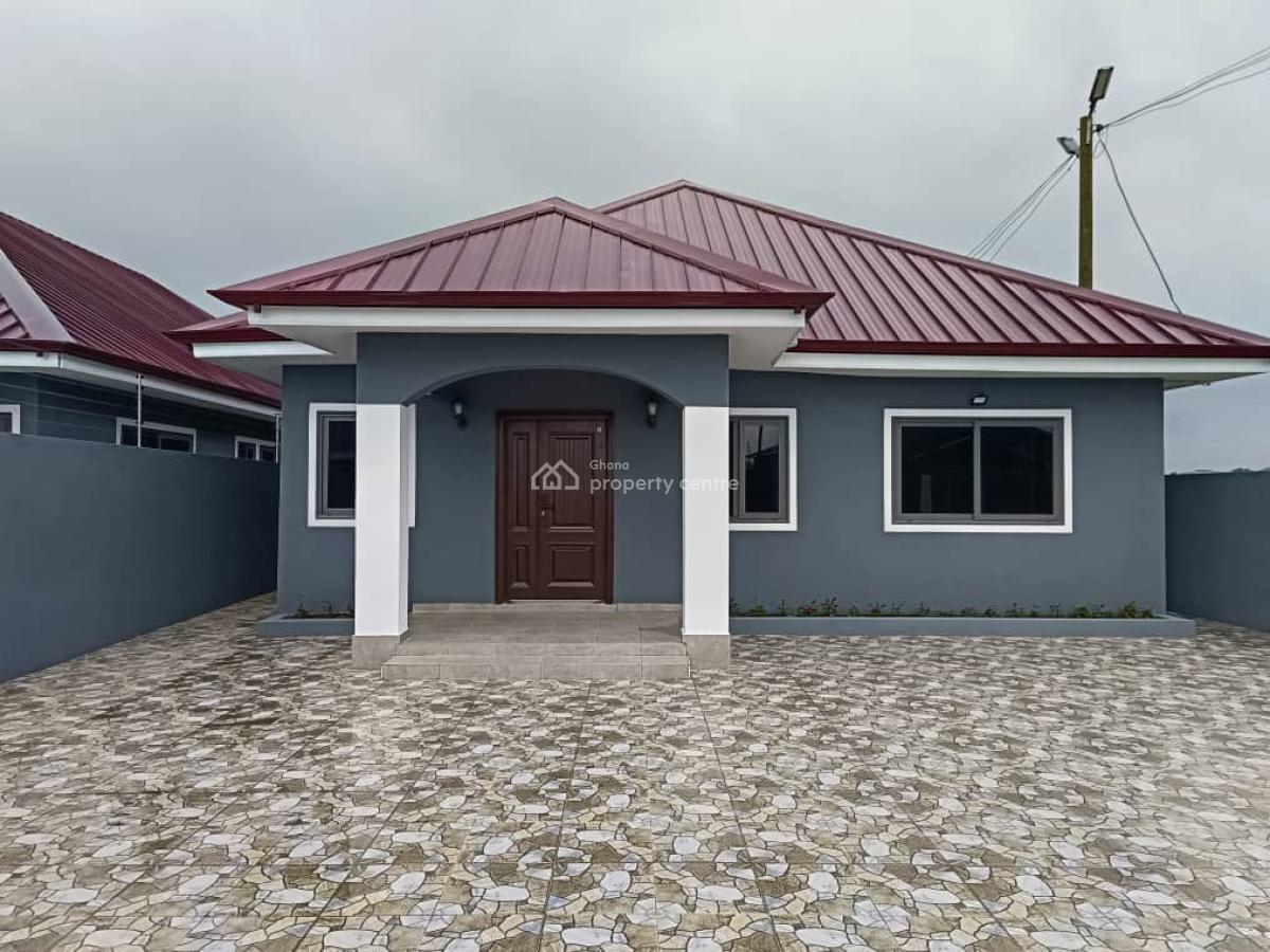 Titled and New 3 Master Bedroom House, Adenta Municipal, Accra, Detached Bungalow for Sale