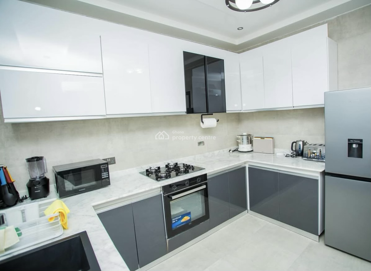 Furnished 3 Bedroom Apartment with Swimming Pool, East Airport, Airport Residential Area, Accra, Apartment for Rent