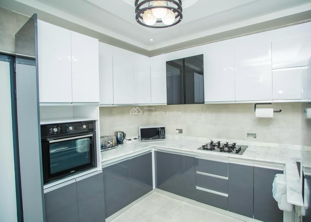 Furnished 3 Bedroom Apartment with Swimming Pool, East Airport, Airport Residential Area, Accra, Apartment for Rent