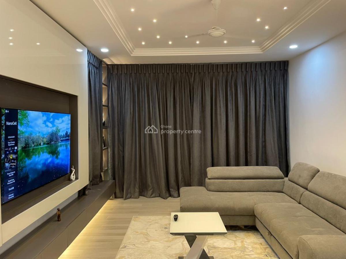 Fully Serviced 3 Bedroom Duplex in a Gated Community, East Airport, Airport Residential Area, Accra, Detached Duplex for Rent