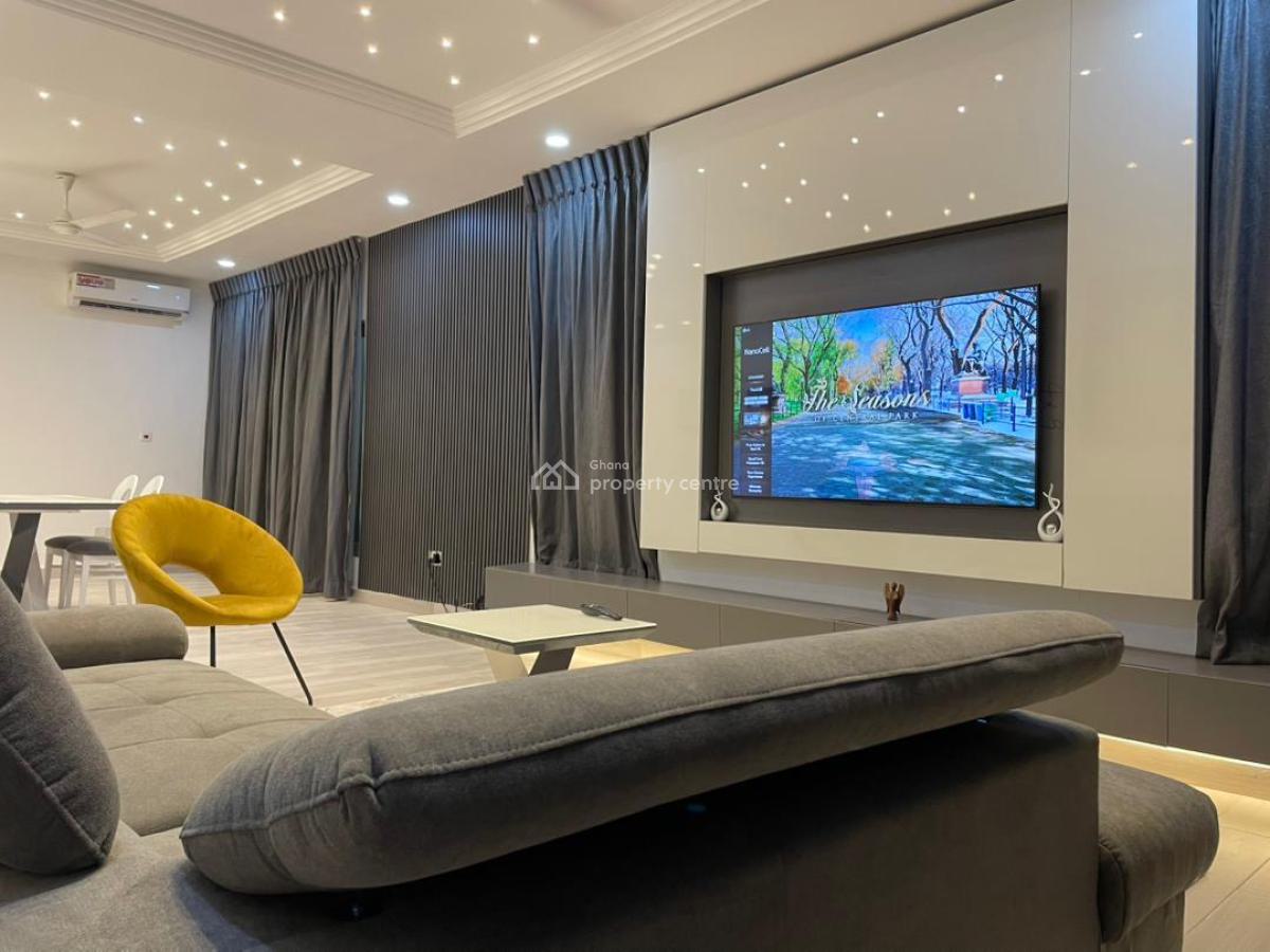 Fully Serviced 3 Bedroom Duplex in a Gated Community, East Airport, Airport Residential Area, Accra, Detached Duplex for Rent