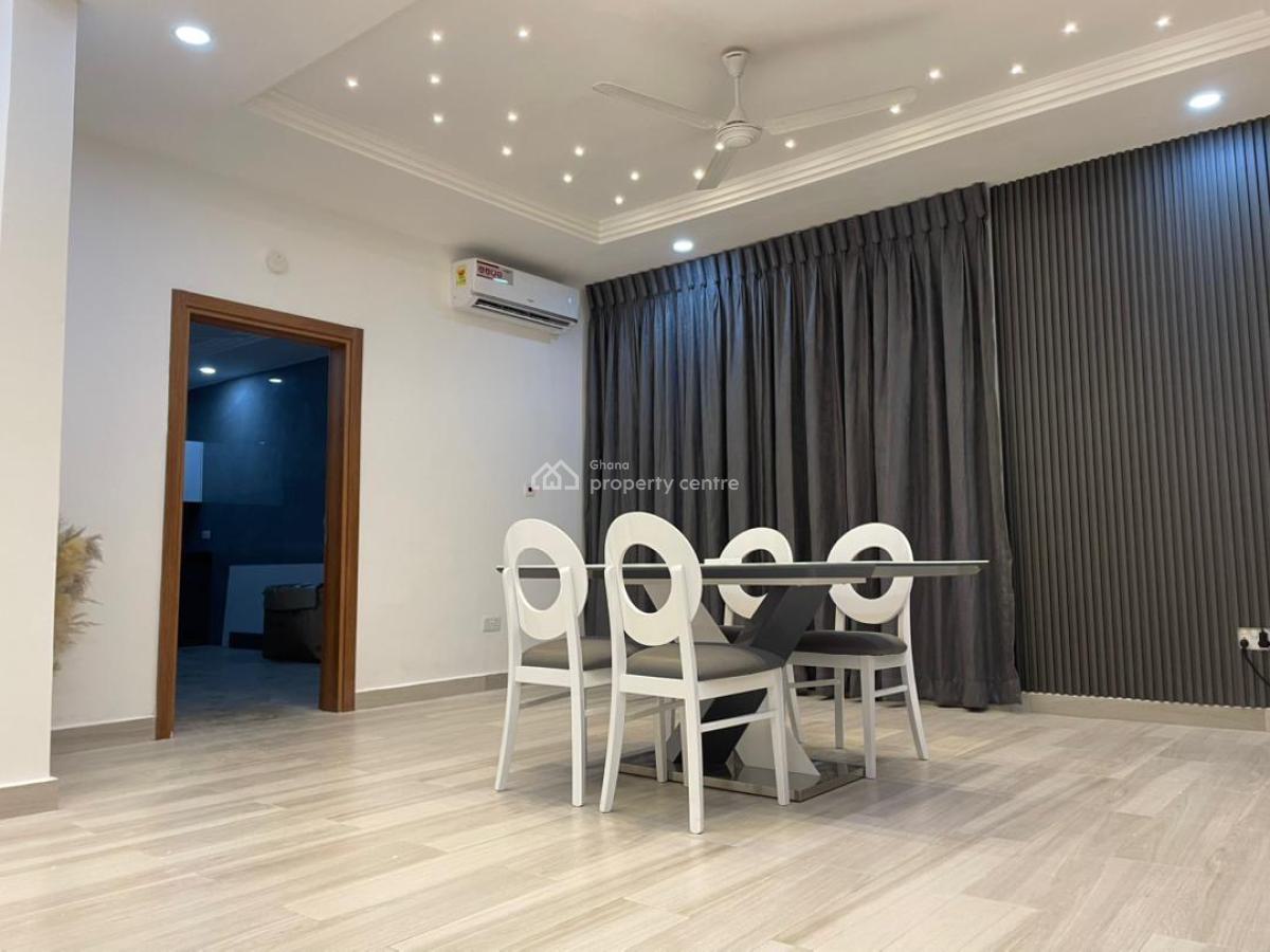Fully Serviced 3 Bedroom Duplex in a Gated Community, East Airport, Airport Residential Area, Accra, Detached Duplex for Rent