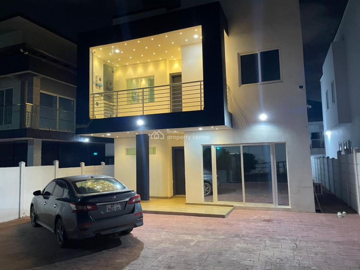 Fully Serviced 3 Bedroom Duplex in a Gated Community, East Airport, Airport Residential Area, Accra, Detached Duplex for Rent