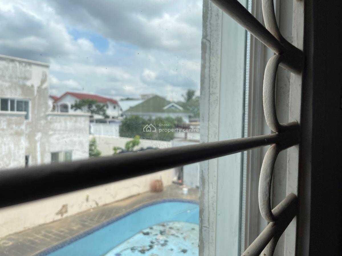 Luxurious 4-bedroom,2-room Bq + Swimming Pool, Airport Hills Next to Lister Hospital, East Airport, Airport Residential Area, Accra, House for Sale