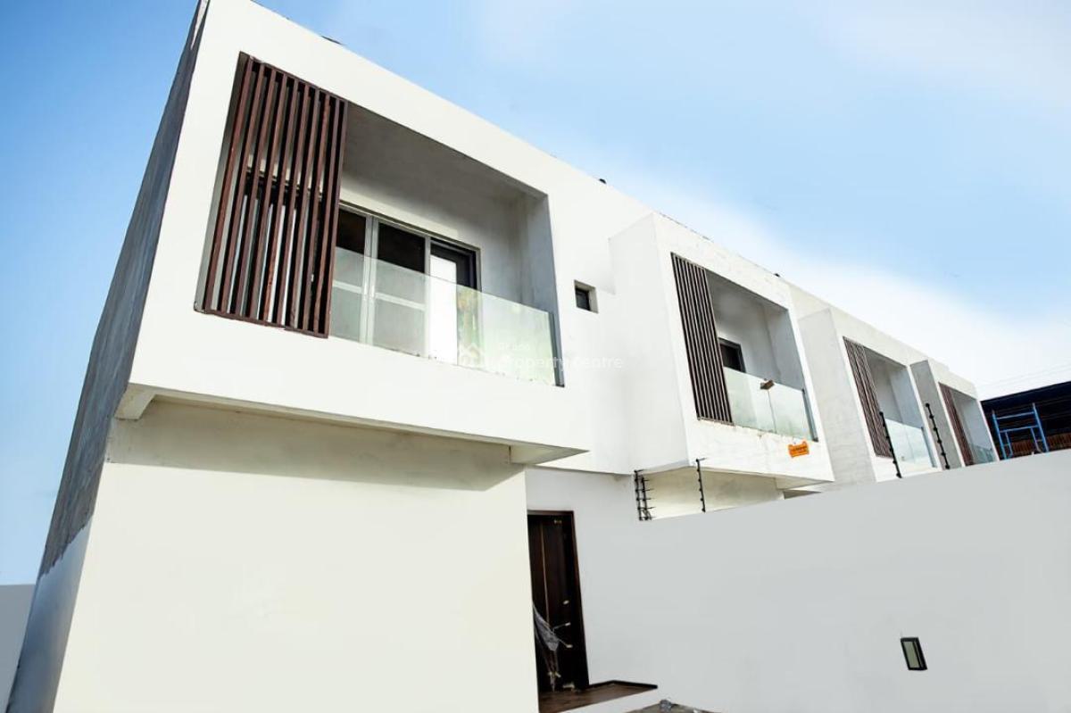 Terraced 2 Bedroom Duplex with Private Compound, Tseaddo, East Airport, Airport Residential Area, Accra, Terraced Duplex for Sale