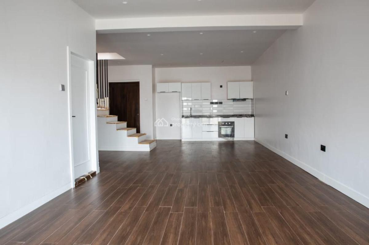 Terraced 2 Bedroom Duplex with Private Compound, Tseaddo, East Airport, Airport Residential Area, Accra, Terraced Duplex for Sale