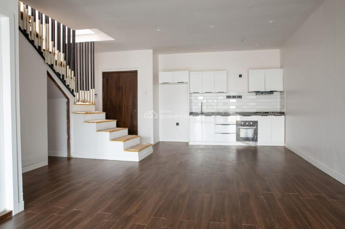 Terraced 2 Bedroom Duplex with Private Compound, Tseaddo, East Airport, Airport Residential Area, Accra, Terraced Duplex for Sale