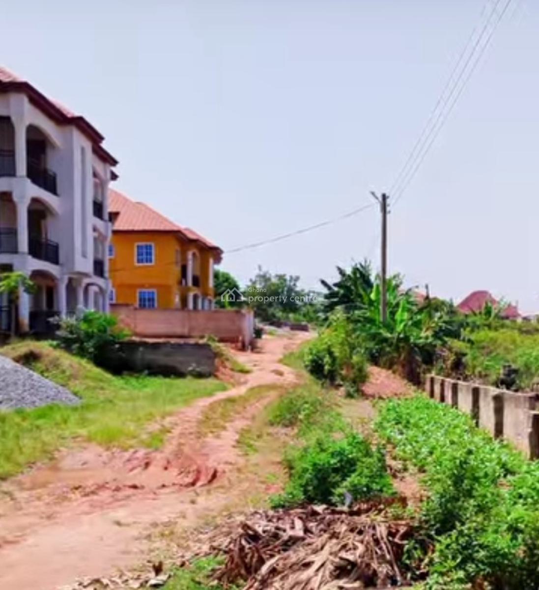 4 Plots  ( 1 Acre Land), Adako Jachie-tikrom, on Tech/ Ejisu Road., Ejisu-juaben Municipal, Ashanti, Land for Sale