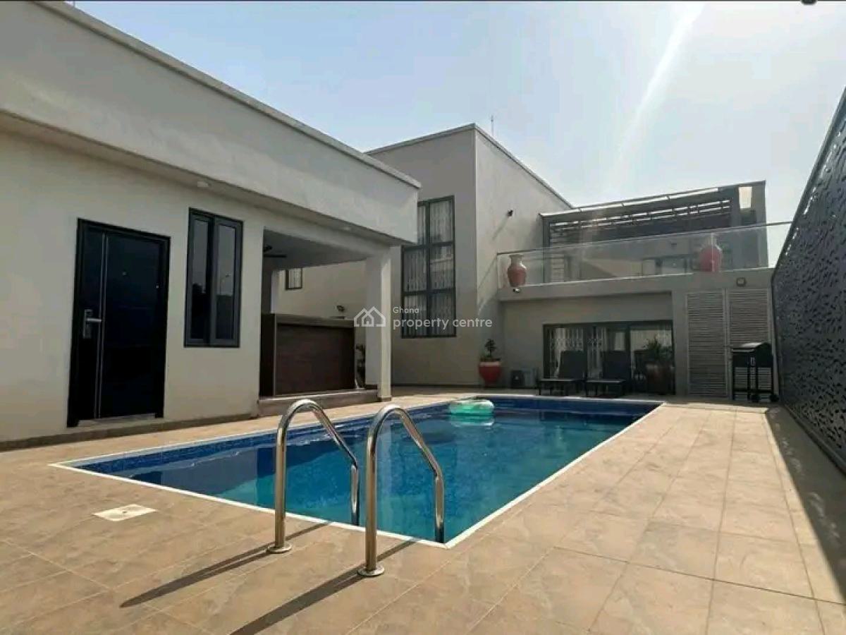 Luxurious 5-bedroom Townhouse @ Dzorwulu, Dzorwulu, Accra, House for Rent