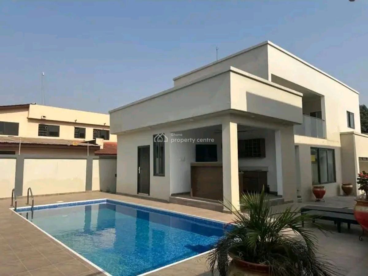 Luxurious 5-bedroom Townhouse @ Dzorwulu, Dzorwulu, Accra, House for Rent