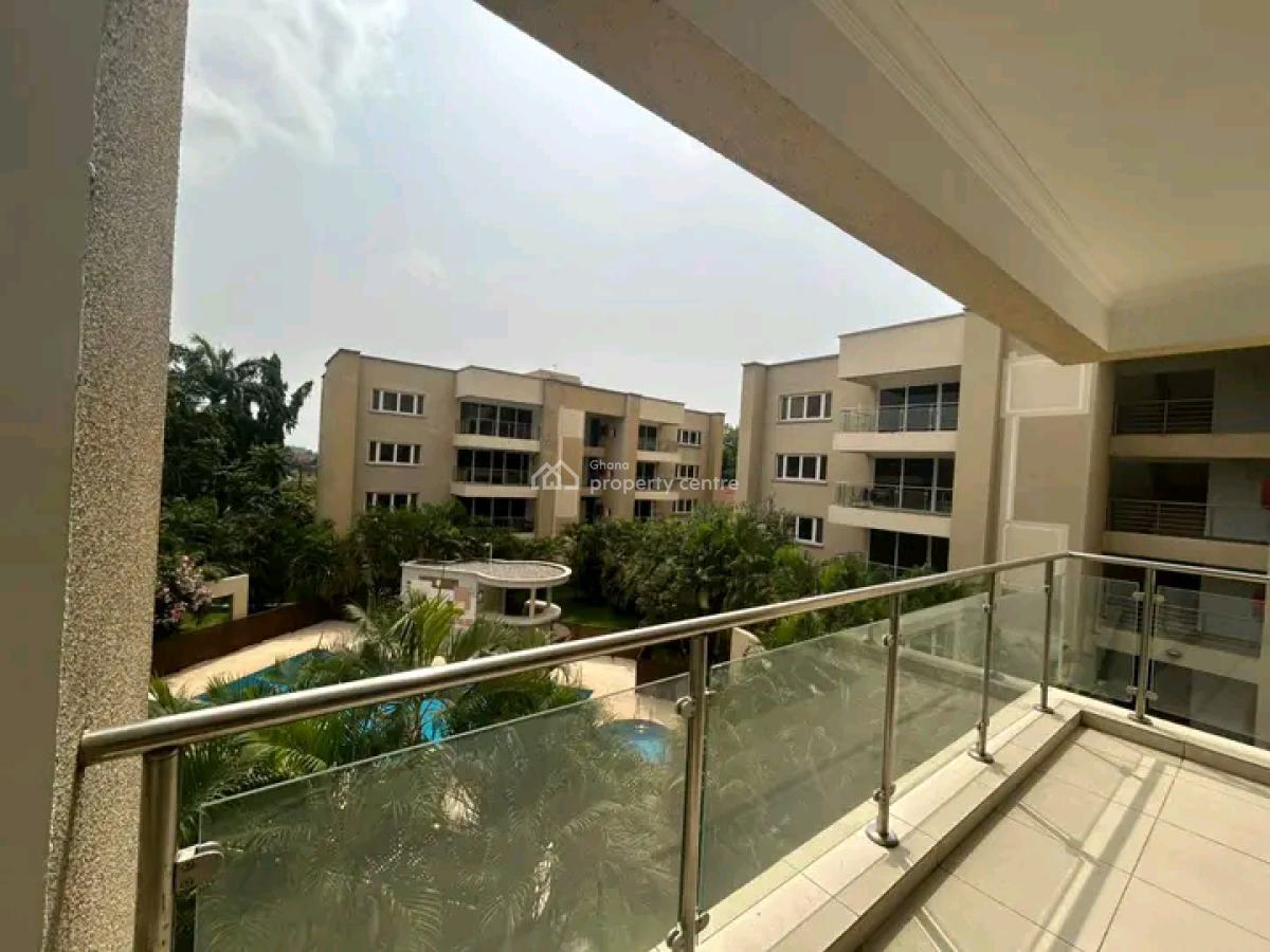Executive Fully Furnished 3 Bedroom Serviced Apartment, North Ridge, Accra, Apartment for Rent