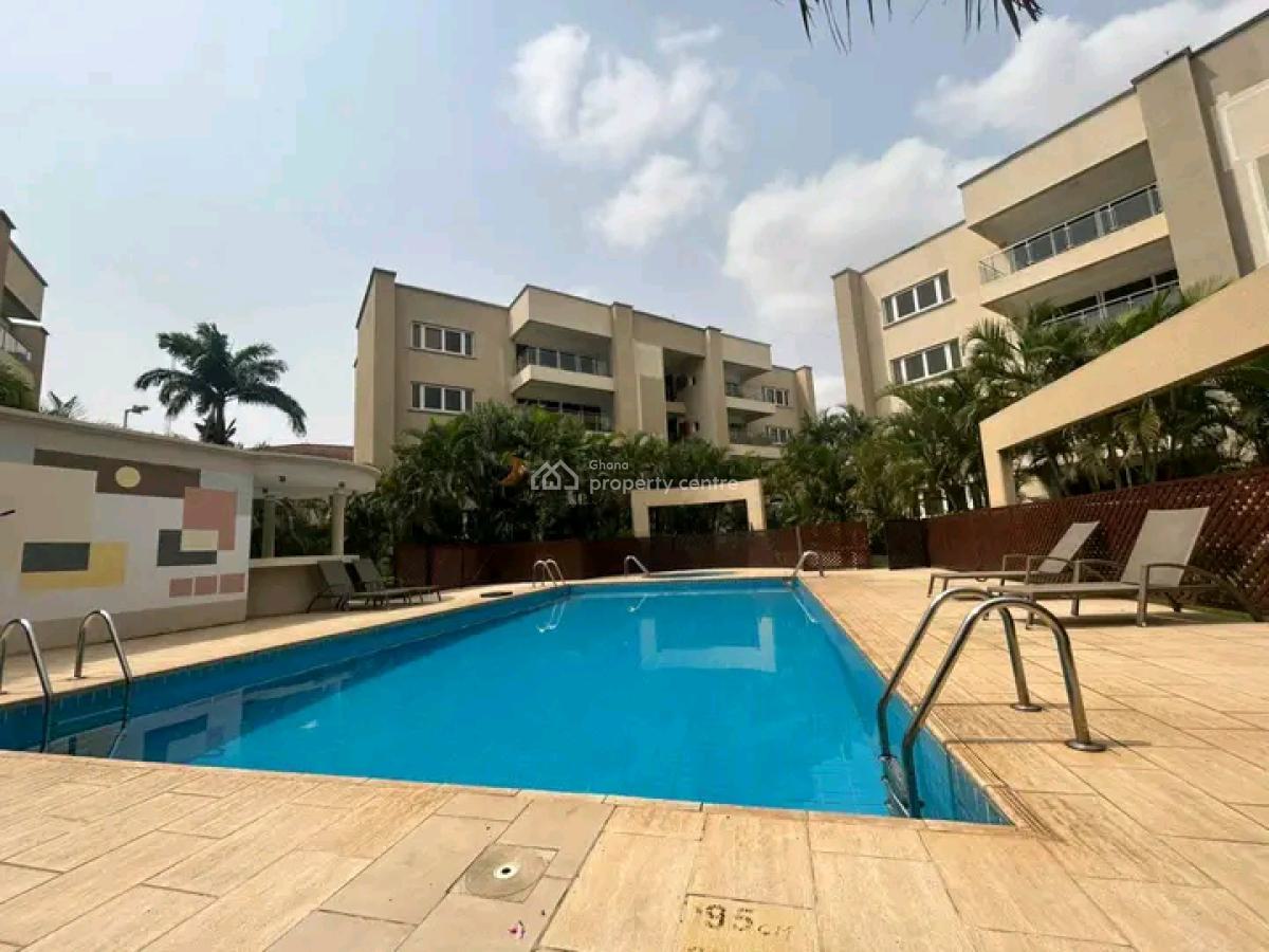 Executive Fully Furnished 3 Bedroom Serviced Apartment, North Ridge, Accra, Apartment for Rent