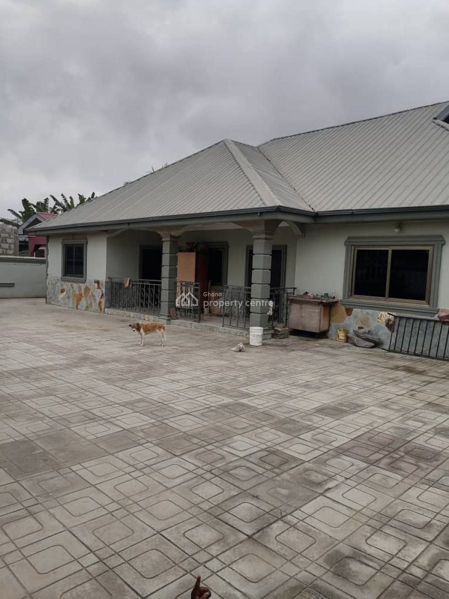 5 Bedrooms at Amasaman Kuntunse, Kuntunse, Amasaman, Ga West Municipal, Accra, Detached Bungalow for Sale