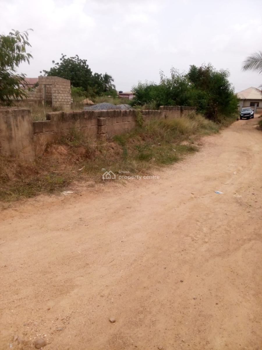 Half Plot with Single Room on It, Obeyeyie, Amasaman, Ga West Municipal, Accra, Residential Land for Sale