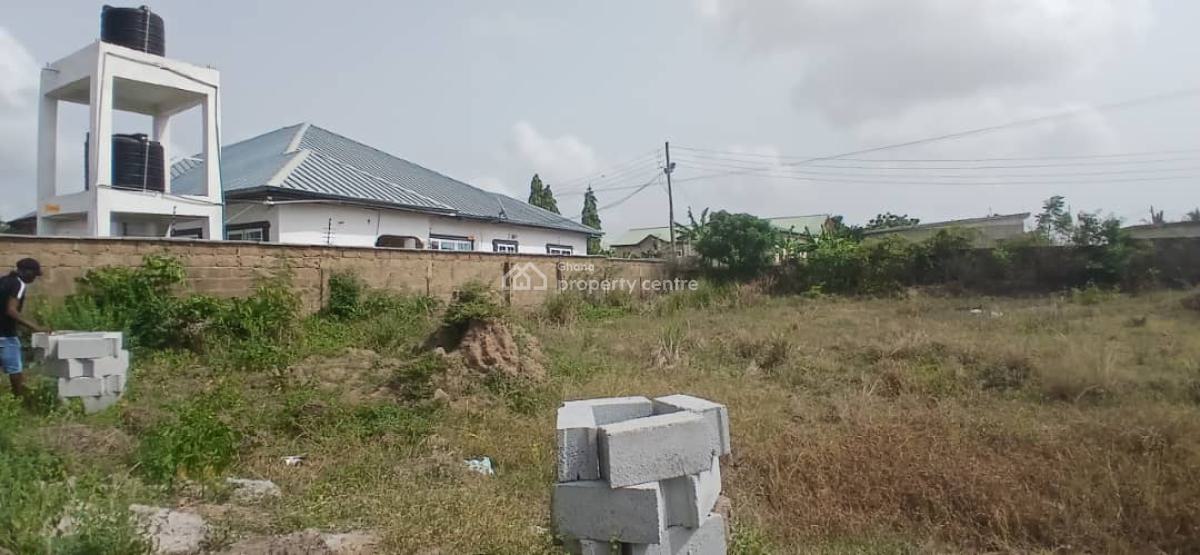 Partially Walled Plot, Ablekuma Manhean Afuaman, Ga West Municipal, Accra, Residential Land for Sale