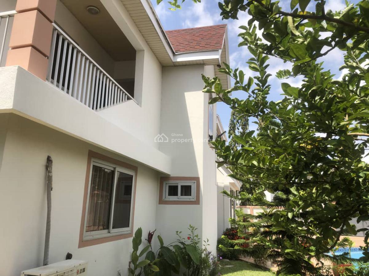 Executive 4 Master Bedroom Storey House + Swimming Pool, Castle Area, Osu, Accra, Detached Duplex for Rent
