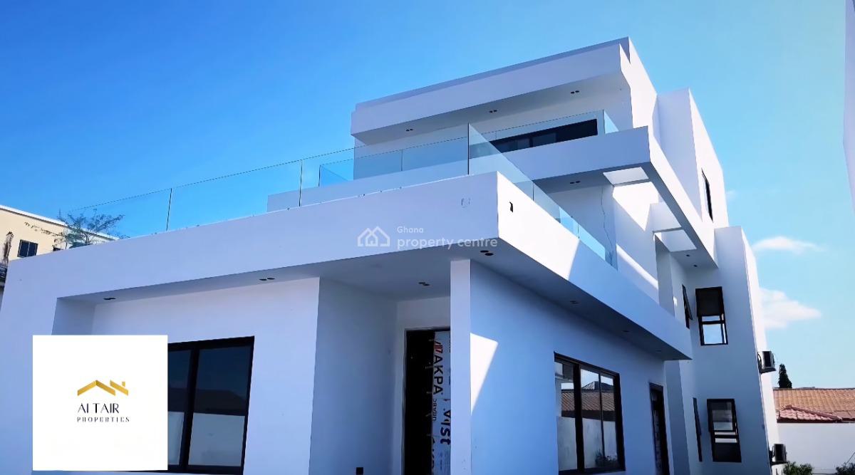 Newly Built 4 Bedroom House with a Boys Quarter and Pool at East Legon, East Legon, Accra Metropolitan, Accra, House for Sale