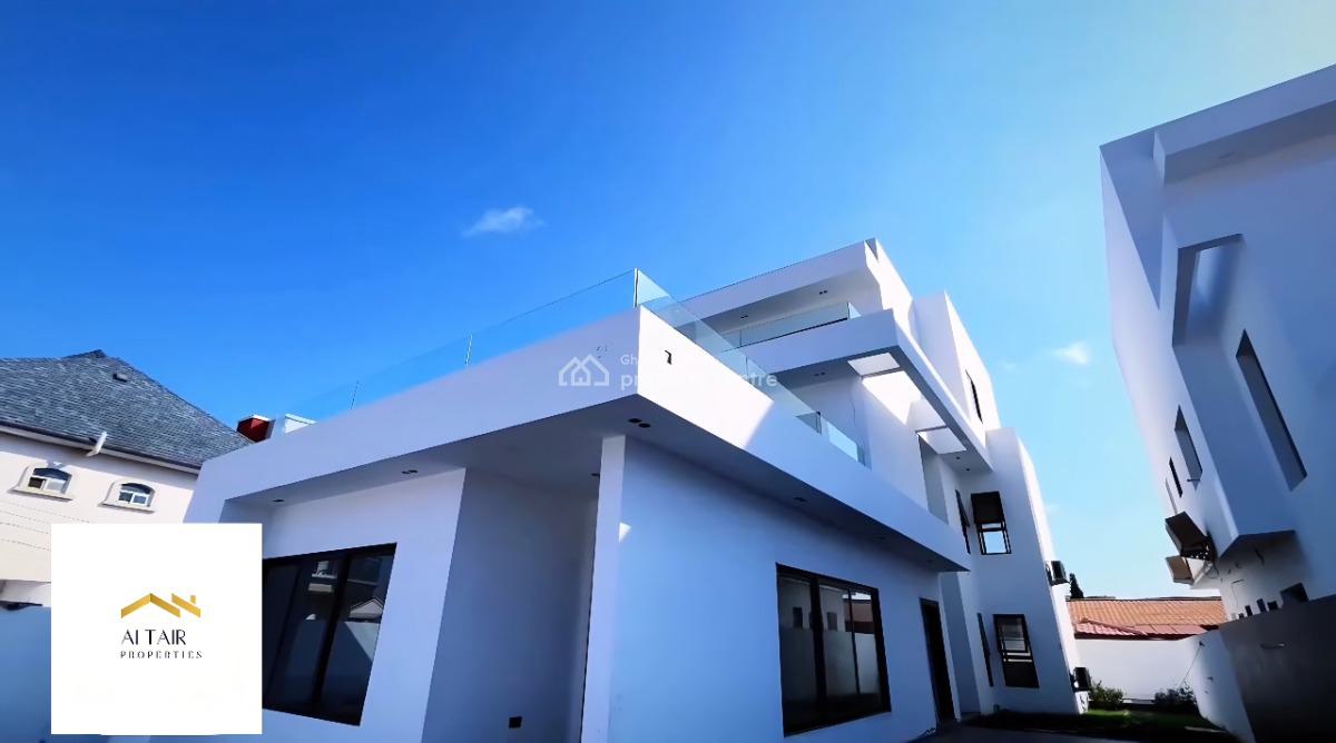 Newly Built 4 Bedroom House with a Boys Quarter and Pool at East Legon, East Legon, Accra Metropolitan, Accra, House for Sale