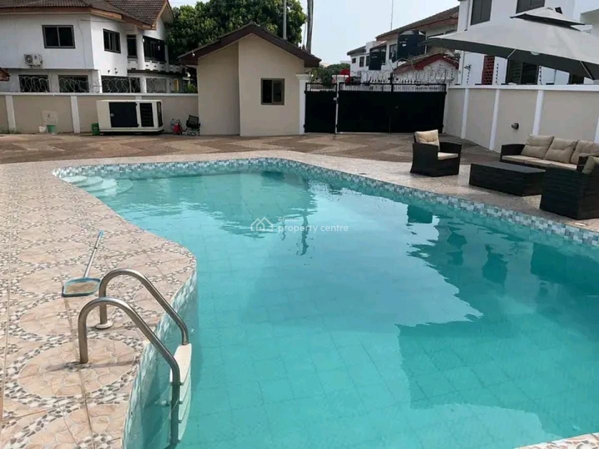 Executive 4 Bedroom House+2 Bq, Airport Residential Area, Accra, House for Rent