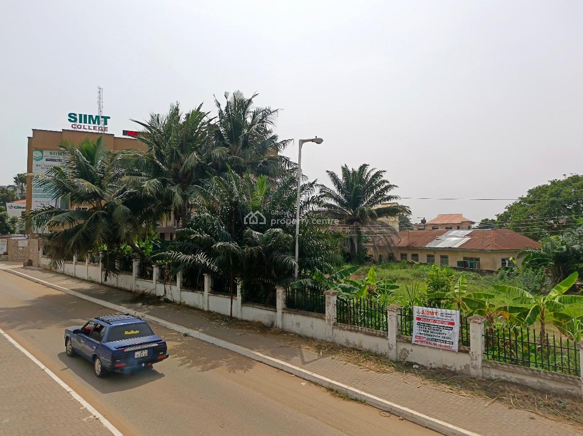 Roadside Land in Accra, Nima Police Station, Accra Metropolitan, Accra, Commercial Land for Sale