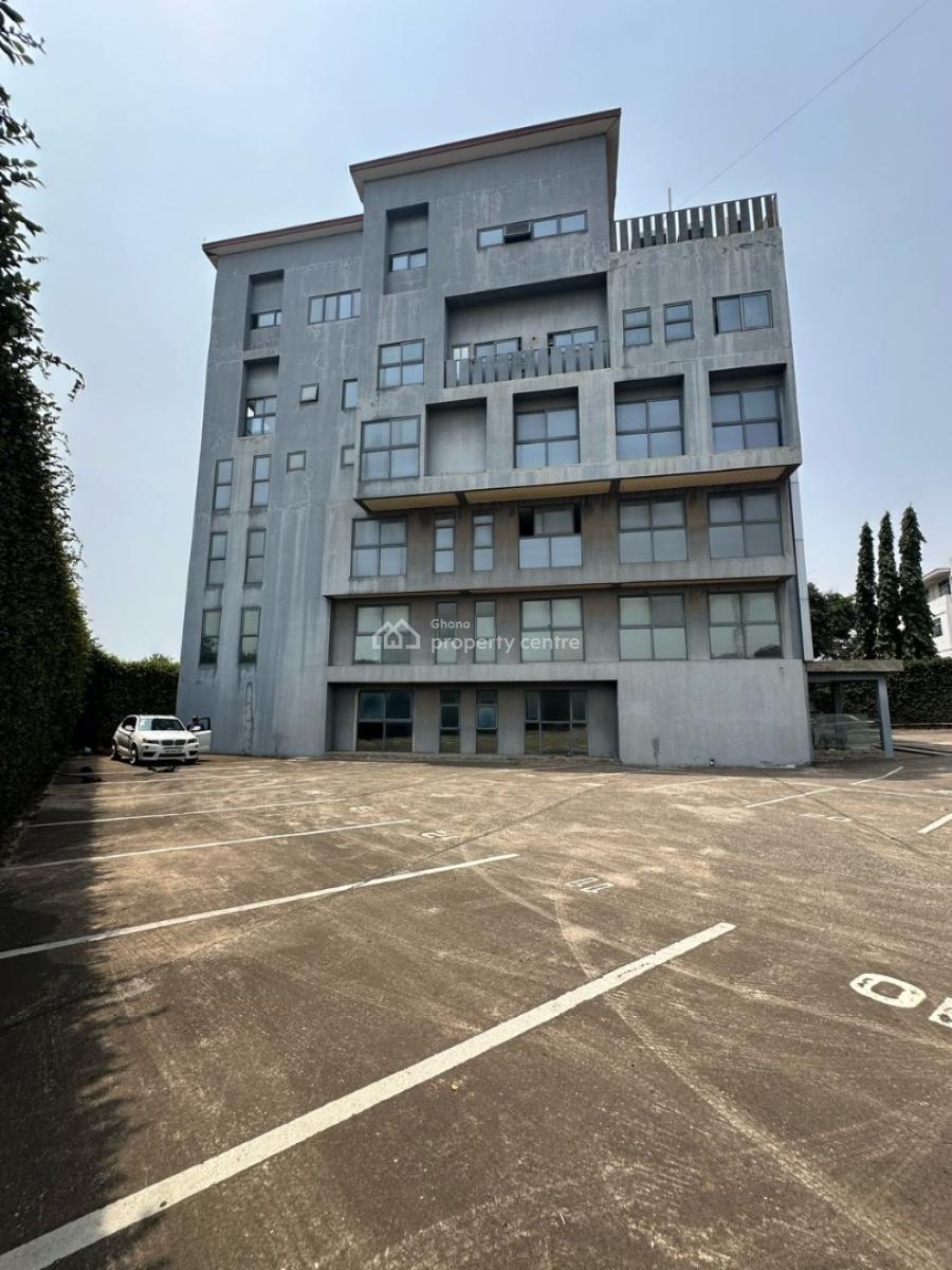 5 and Half Floor Commercial Property, Kanda Road, Close to Accra Ridge Hospital & Nyaho Clinic, Immigration., Roman Ridge, Accra, Office Space for Sale