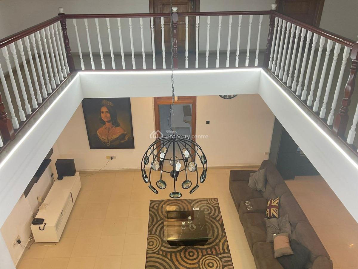 Executive Fully Furnished 4 Bedroom, East Airport, Airport Residential Area, Accra, House for Rent