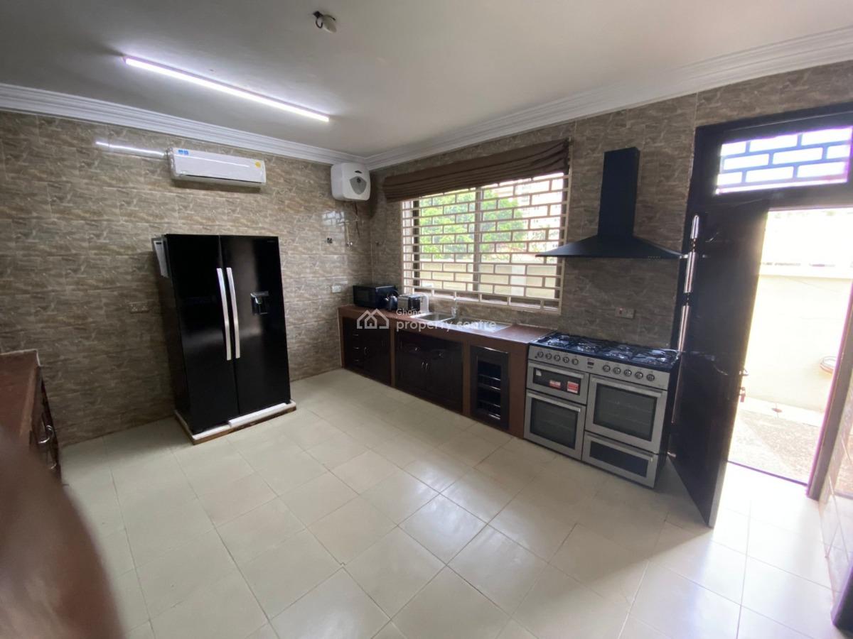 Executive Fully Furnished 4 Bedroom, East Airport, Airport Residential Area, Accra, House for Rent