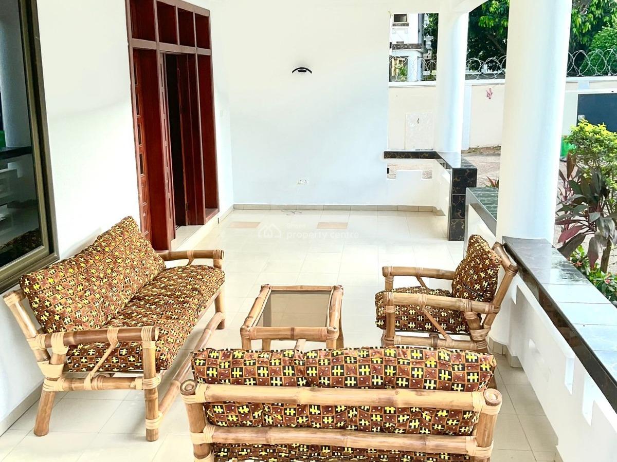 Executive Fully Furnished 4 Bedroom, East Airport, Airport Residential Area, Accra, House for Rent