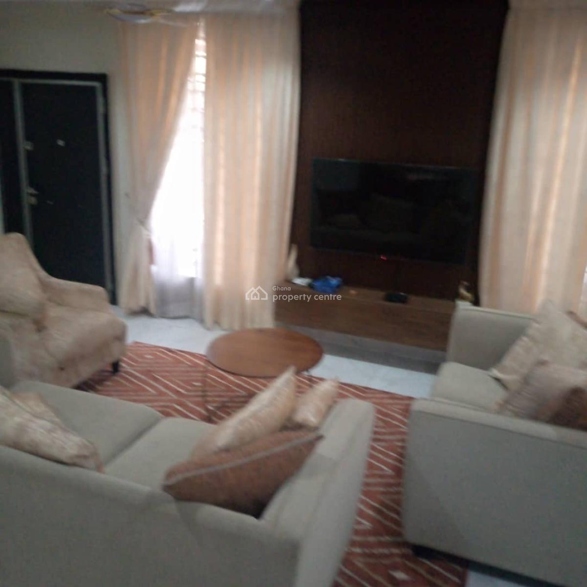 Luxurious Fully Furnished Newly Build En-suite 4-bedroom with Bq, Chain Homes Or Flower Pot, East Airport, Airport Residential Area, Accra, House for Sale