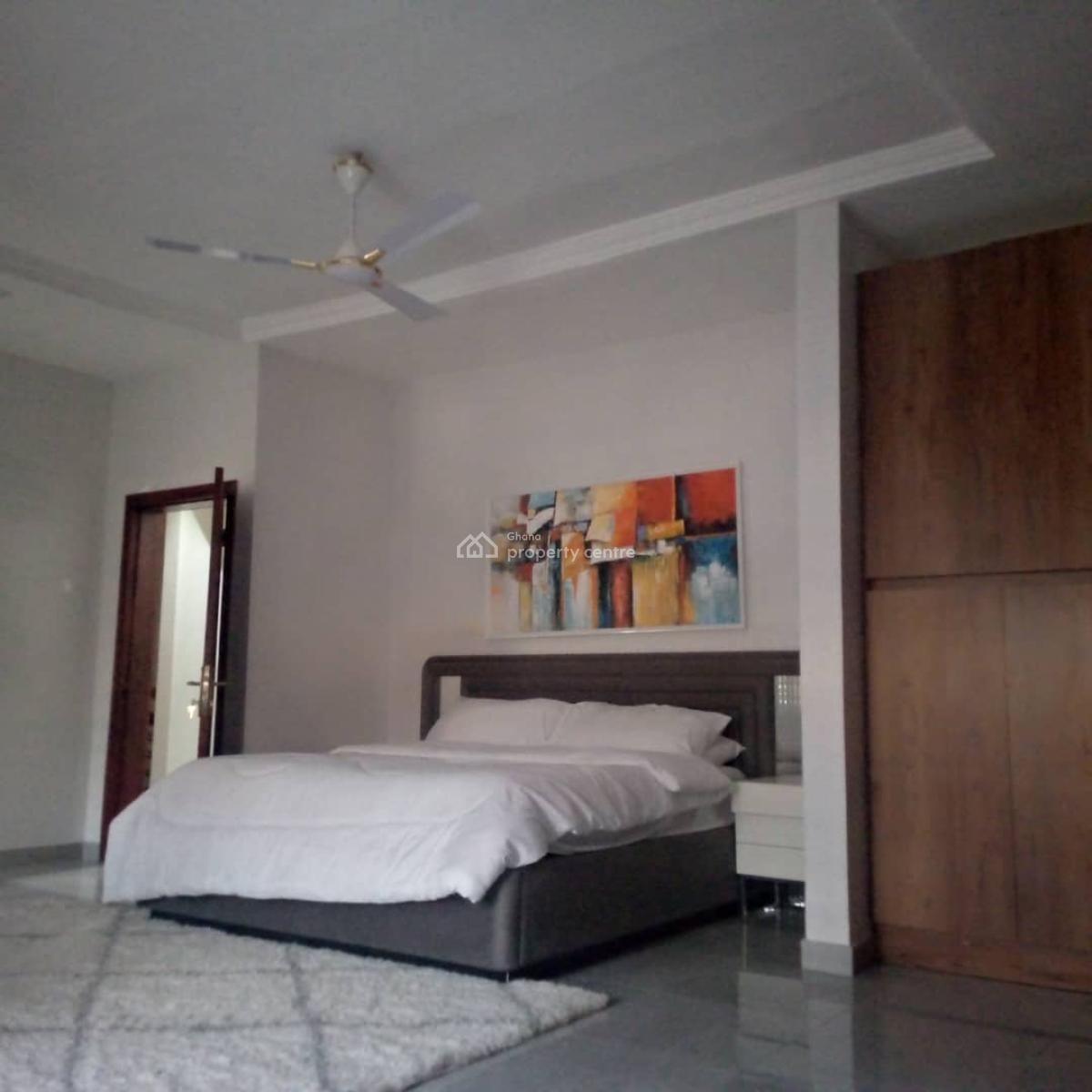 Luxurious Fully Furnished Newly Build En-suite 4-bedroom with Bq, Chain Homes Or Flower Pot, East Airport, Airport Residential Area, Accra, House for Sale