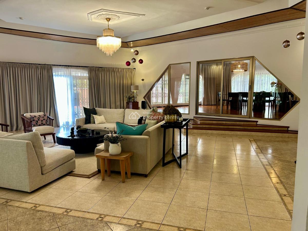 Executive 5 Bedrooms, Roman Ridge, Accra, House for Rent