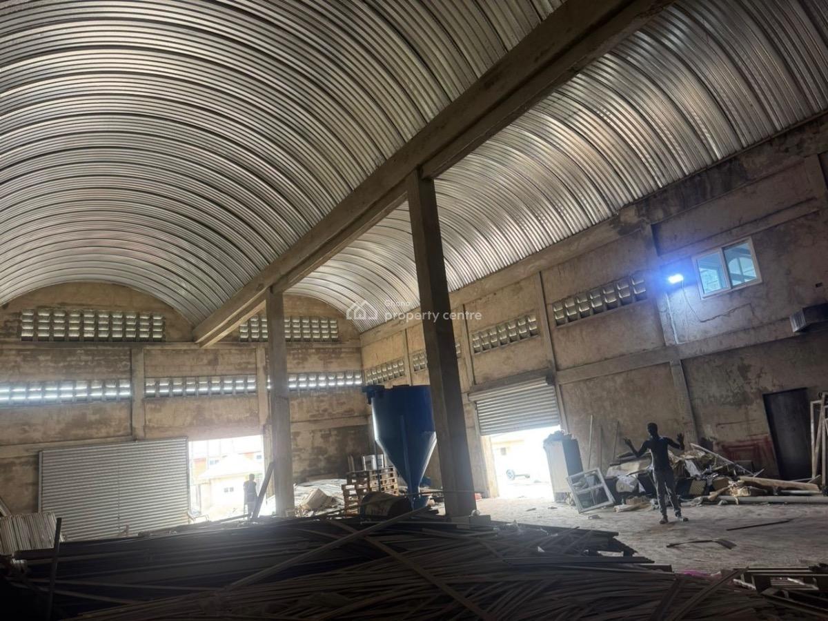 500 Sqm Warehouse at Pokuase Acp Acp, Acp, Pokuase (pokoasi), Ga West Municipal, Accra, Warehouse for Rent