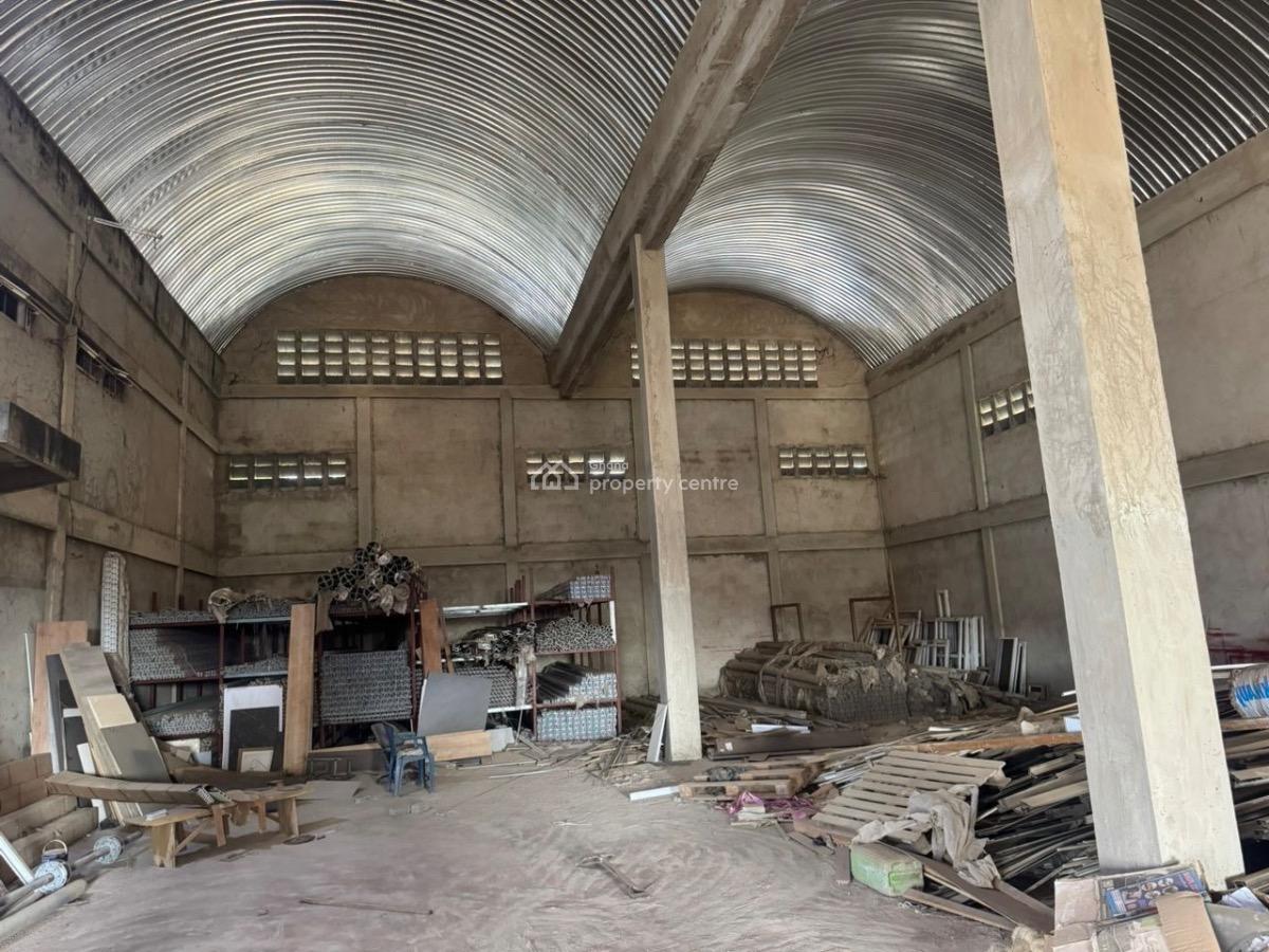 500 Sqm Warehouse at Pokuase Acp Acp, Acp, Pokuase (pokoasi), Ga West Municipal, Accra, Warehouse for Rent