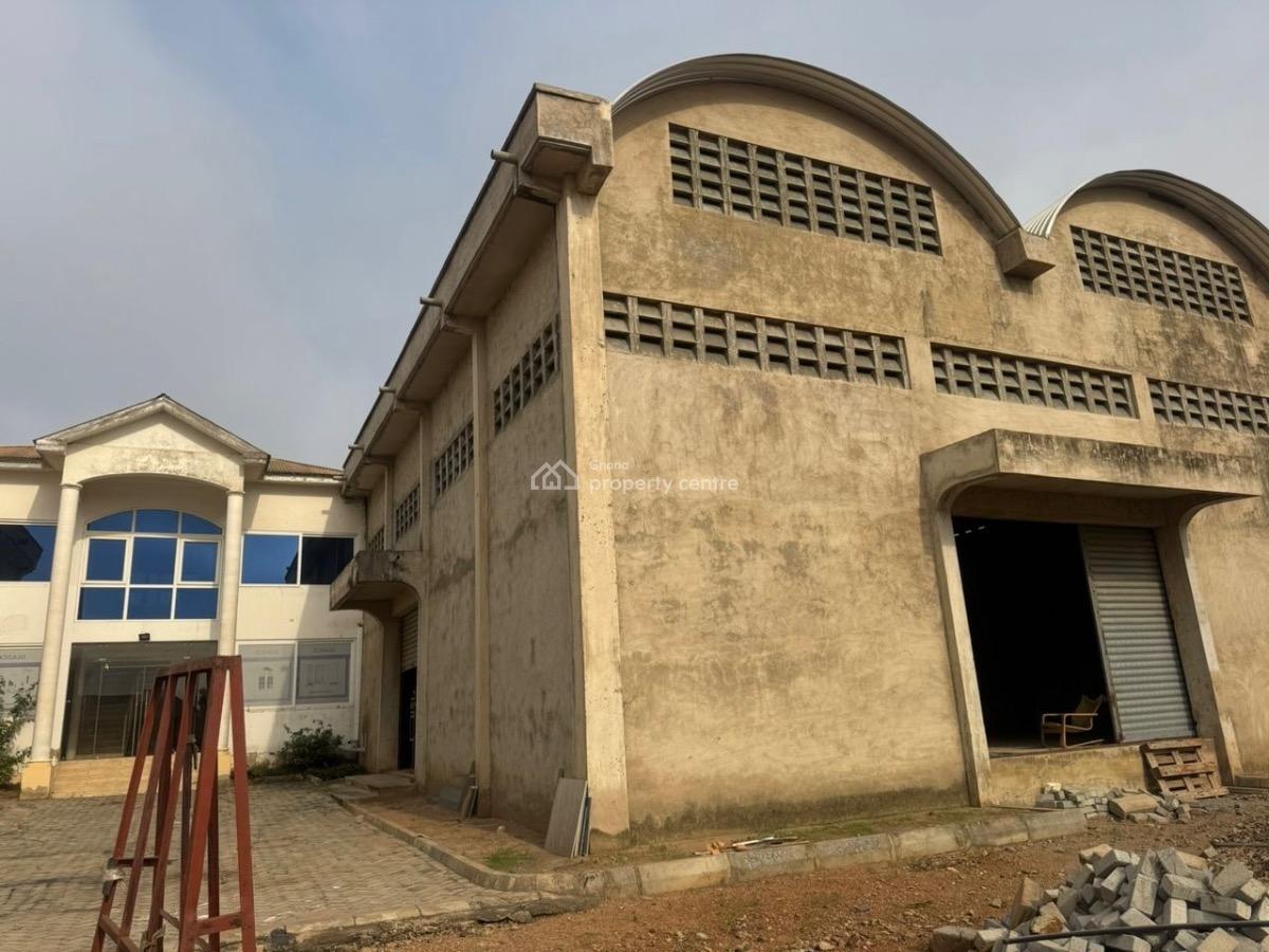 500 Sqm Warehouse at Pokuase Acp Acp, Acp, Pokuase (pokoasi), Ga West Municipal, Accra, Warehouse for Rent