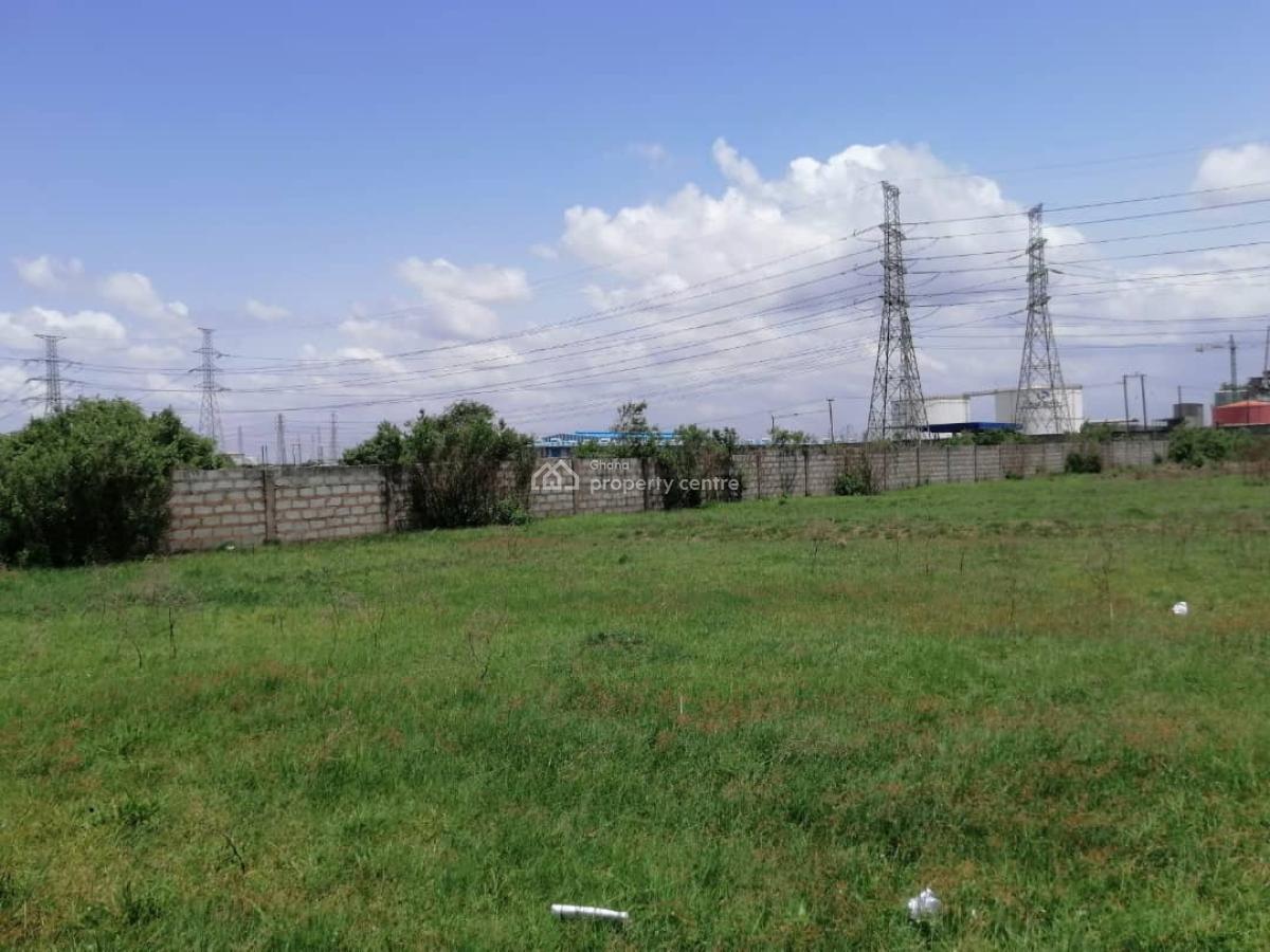 1.69 Acre Land Already Fenced., Industrial Area, Tema, Accra, Land for Sale