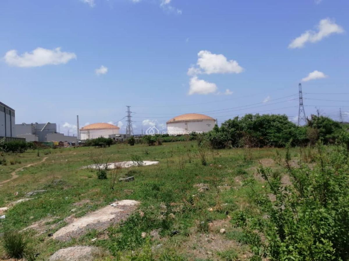1.69 Acre Land Already Fenced., Industrial Area, Tema, Accra, Land for Sale